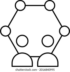 Networking Vector icon that can easily modify or edit

