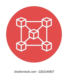 Networking Vector Icon which is suitable for commercial work and easily modify or edit it
