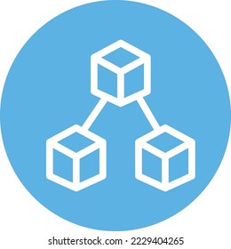 Networking Vector Icon which is suitable for commercial work and easily modify or edit it
