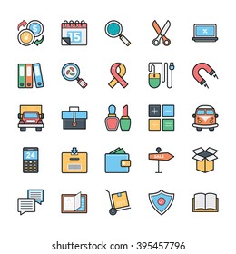 Networking, Web, User Interface and Internet Vector Icons 2