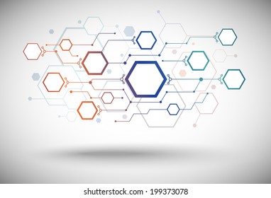 network-related cells of the same size of the second level. gradient