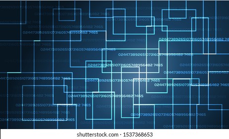 networks background design modern style technology. light blue color. for presentations, backgrounds, posters, wallpapers.