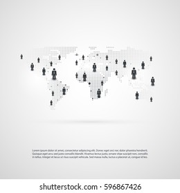 Networks - Business Connections - Social Media Concept Design