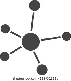 Networks icon vector image. Suitable for mobile application web application and print media.