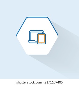 networks secure icon vector design