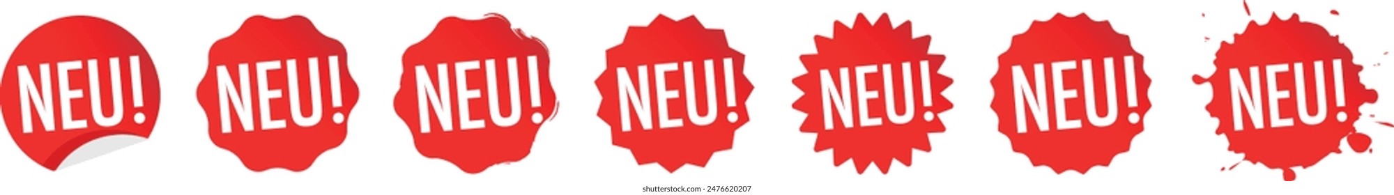 Neu, New in german language