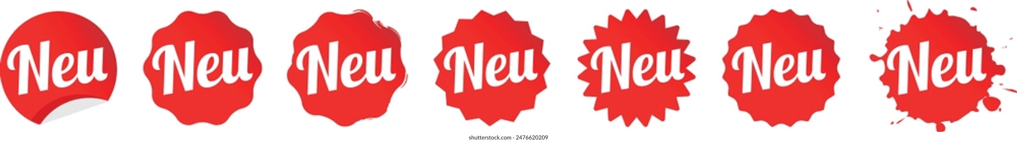 Neu, New in german language