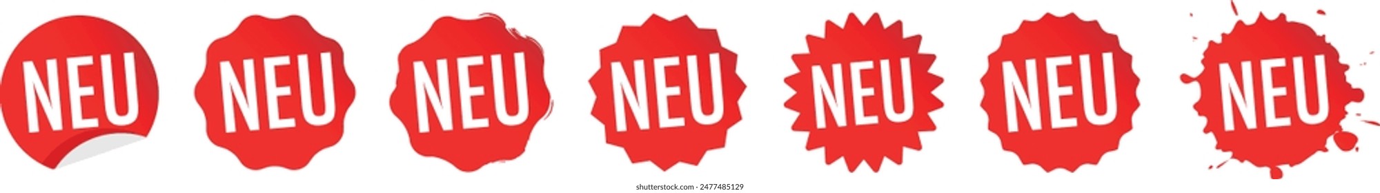 Neu, new in german language