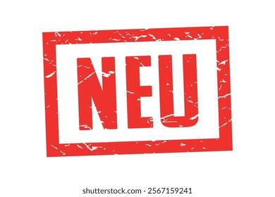 Neu, New in German language