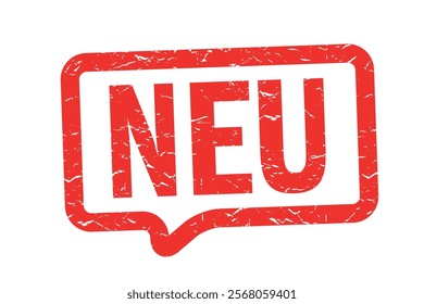 Neu, New in German language