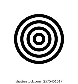 Neubrutalist shape. Editable stroke vector icon.