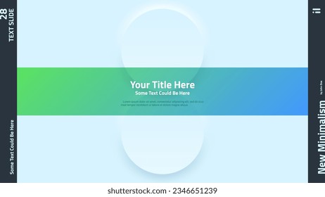 Neumorphic background or backdrop with circular element placed against each other. Minimal abstract clean paper white design template. Simple modern vector illustration for company banner.
