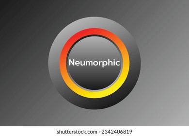 Neumorphic Bottons Soft UI Design,3D UI Design.