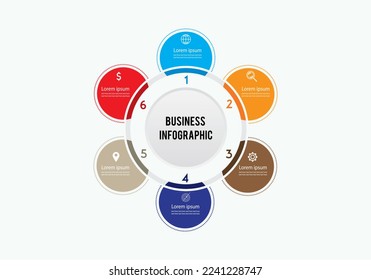 Neumorphic Infographic Elements vector design template. Can be used for steps, options, business process, workflow, diagram, flowchart concept, timeline, marketing icons, info graphics.