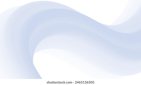 Neumorphism abstract poster with gradient white wave. Vector neumorphic duotone background with geometric shapes. Minimal compositions design for cover, landing page.