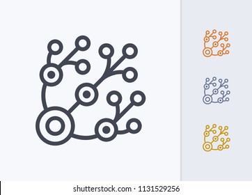 Neural Hub - Pastel Stroke Icons. A professional, pixel-aligned icon.