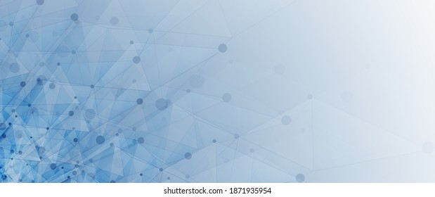 Neural network concept. Connected cells with links. High technology process. Abstract futuristic background