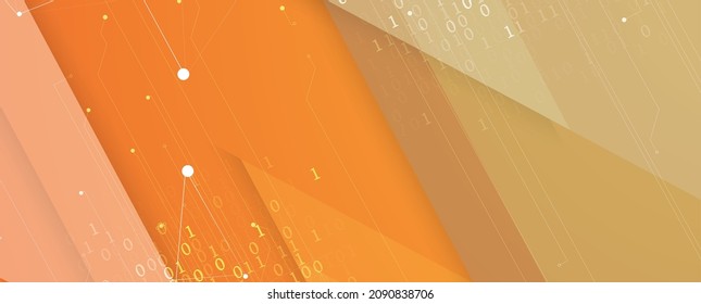 Neural network concept. Connected cells with links. High technology process. Abstract futuristic background
