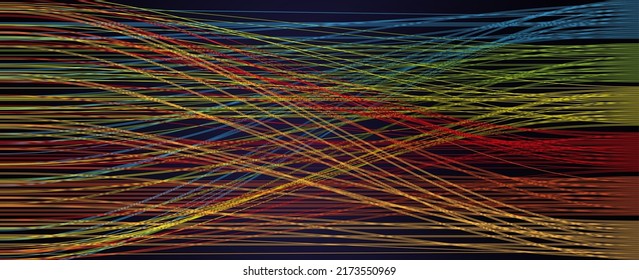 Neural network concept. Connected cells with links. High technology process. Abstract background