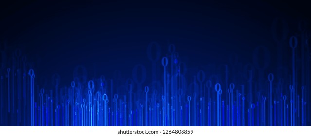 Neural network concept. Connected cells with links. High technology process. Abstract background