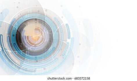 Neural network concept. Connected cells with links. High technology process. Abstract background