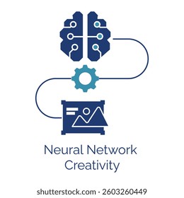  Neural Network Creativity Icon, AI-Generated Art Concepts, Machine Learning Innovation, Deep Learning Inspiration, Smart 