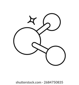 Ilustração de estoque de vetor de Ícone de Rede Neural