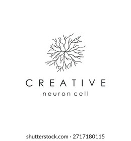 Logotipo de la red neuronal que simboliza la conectividad, la inteligencia y la innovación