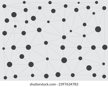 neural network technology pattern background .line point abstract textured