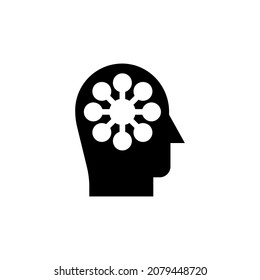 Neural Networks icon in vector. Logotype