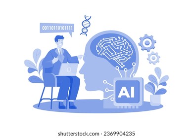 Las redes neuronales simulan el cerebro humano para el aprendizaje de IA.