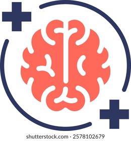 Neuro Icon Element For Design