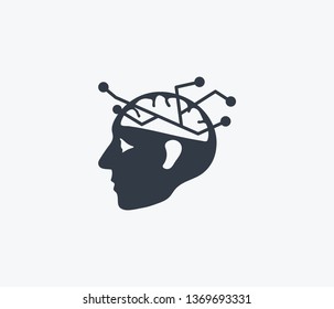 Neurobiology icon isolated on clean background. Neurobiology icon concept drawing icon in modern style. Vector illustration for your web mobile logo app UI design.