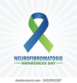 Neurofibromatosis Awareness Day. Holiday concept. Template for background, banner, card, poster with text inscription. Vector illustration