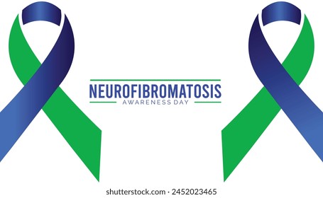 Neurofibromatosis Awareness Day observed every year in May. Template for background, banner, card, poster with text inscription.