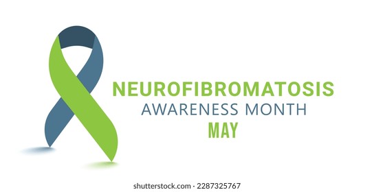  Neurofibromatosis awareness month. Template for background, banner, card, poster. Vector illustration. 