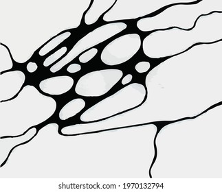 neurographic art illustration, wallpaper and background