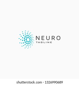 Neurology Logo Icon Design Template - Vector