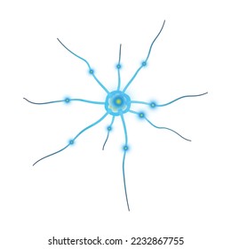 Neurology and neural surgery isometric composition with medical innovations isolated image vector illustration