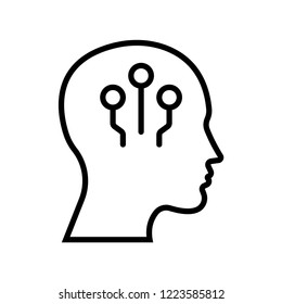 Neurology vector icon