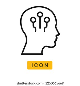 Neurology vector icon