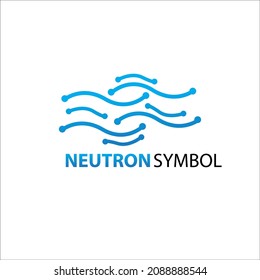 neuron brain logo icon with clean background.