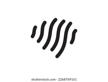 neuron connection logo design, Human brain icon innovation intelligence vector illustration.