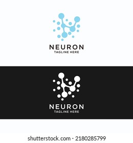 Neuron Logo Design Icon Template Stock Vector (Royalty Free) 2180285799 ...