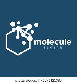 Neuron Logo, Molecule Logo Design, Vector AND, Template Illustration