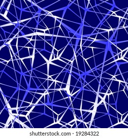Neuron net. Seamless vector wallpaper