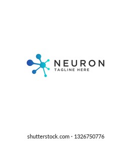 Neuron Vector Logo Design. - Vector