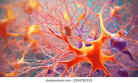 Neuronas Anatomía Celular Sistema de Mente Cerebral Ciencia neuronal 