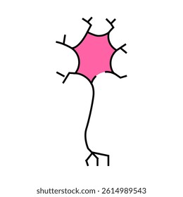 neuropsychology science line icon vector. neuropsychology science sign. isolated symbol illustration