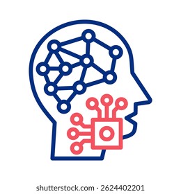 Neuroscience Icon Element For Design